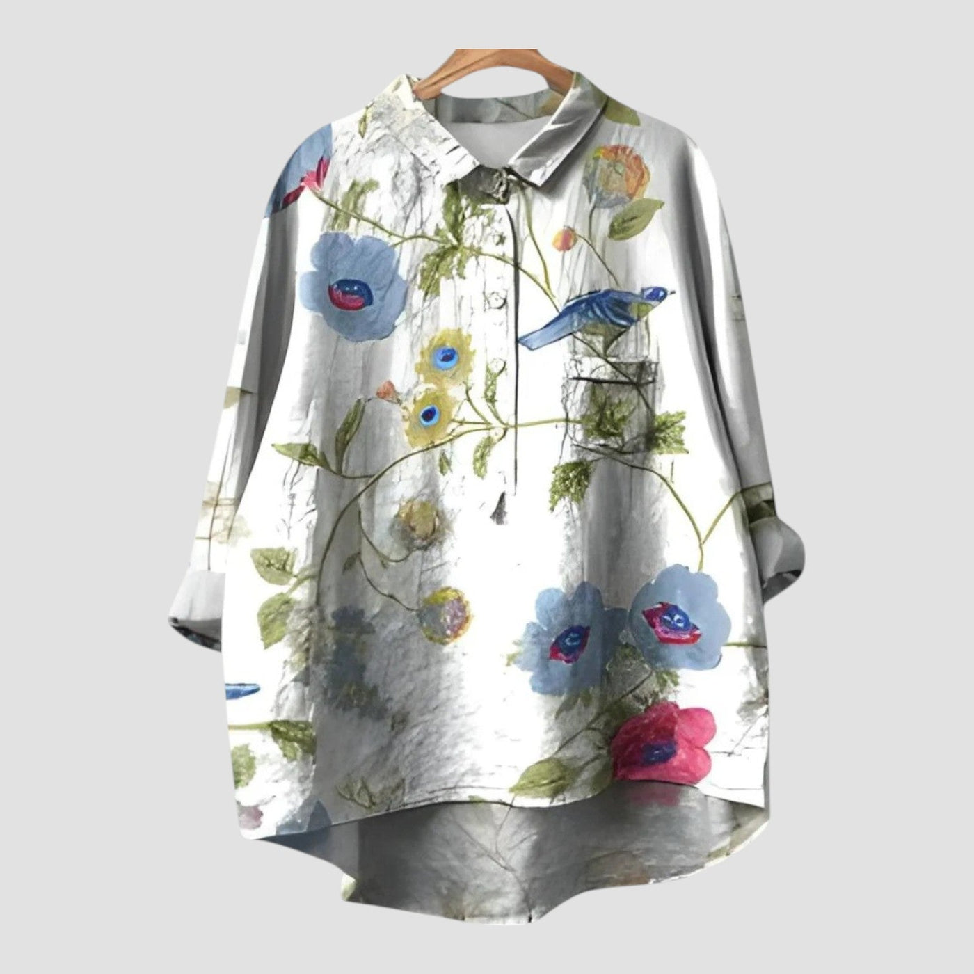 Inga | Färgad blus