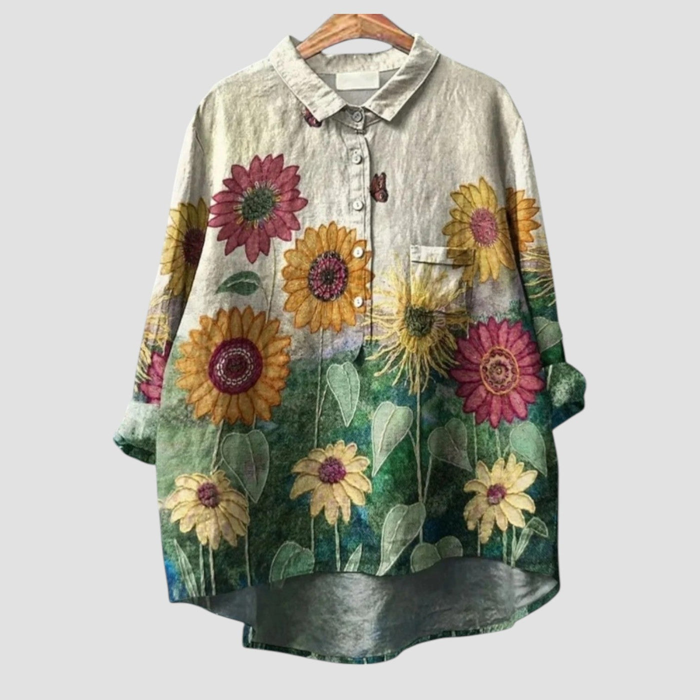 Frida | Färgad blus