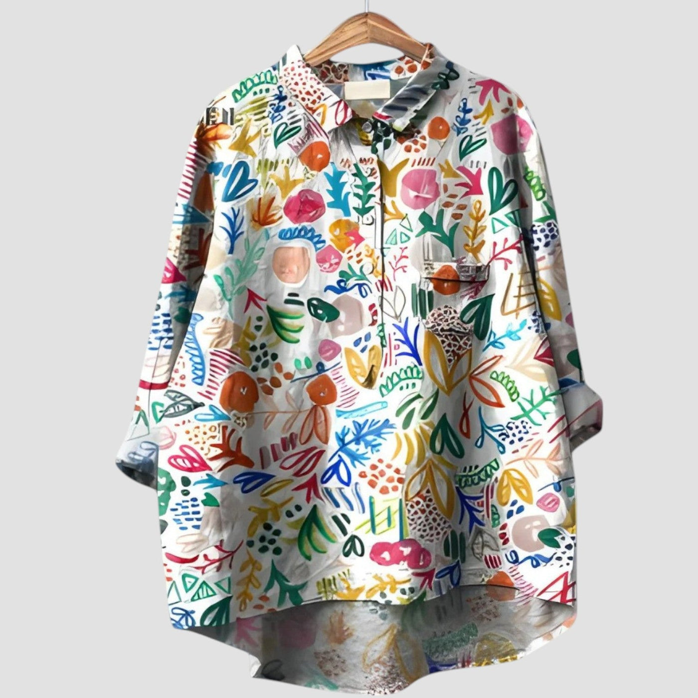 Charlotte | Färgad blus